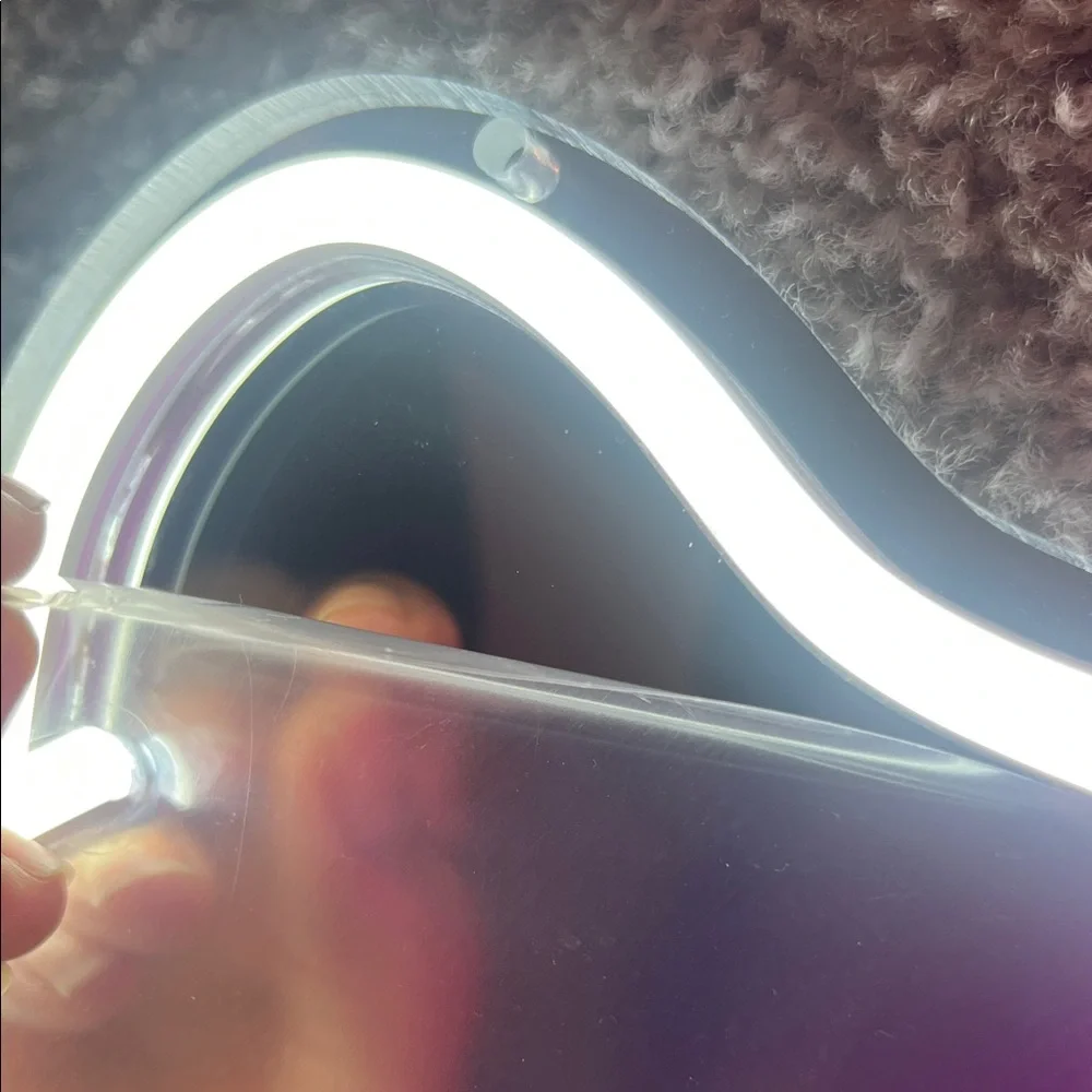Hello Kitty Mirror with Pink Bow LED and USB Power